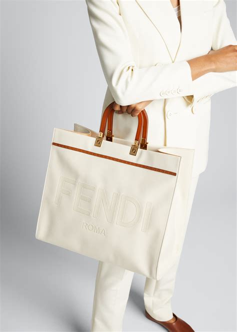 fendi tote bag large